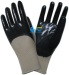 Blue Nitrile Coated Gloves