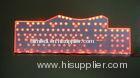 3MM Thick Slim Guide Plates Red Keyboard Led Backlit , Silk-screen