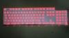 Acrylic Led Slim Red Led Backlight For Keyboard With Frame