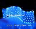 Blue Ergonomic Wireless Keyboard Led Backlight , Extreme Slim