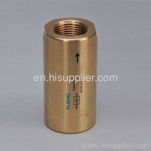 The copper material check valve