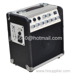 USB/SD MP3 guitar amplifier with battery