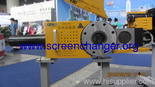 hydraulic slide plate screen changer