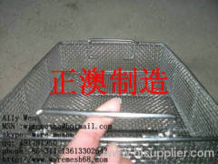 Anping 316 wire mesh medical equipment disinfection basket