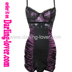 Sexy Purple Wholesale Fashion Clubwear