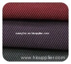 TC fabric Double color Twill Pinstriped polyester cotton