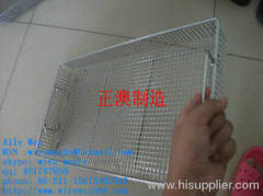 welded wire mesh disinfection basket