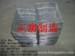 medical equipment metal basket