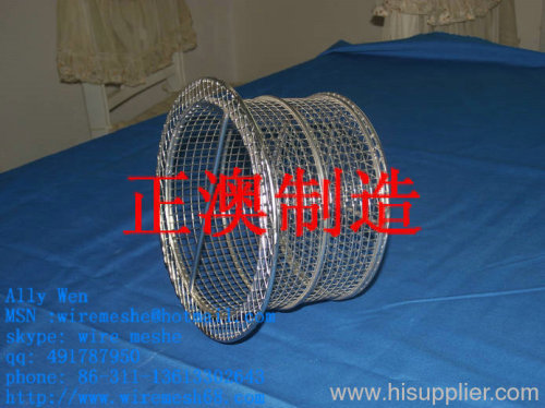 High-temperature net basket for hospital use