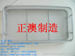 316L Medical Sterilization Basket, medical wire basket