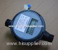 Plastic Electronic Home / Residential Water Meter AMR , IP68 ,RF 470 ~ 510MHz , Class C