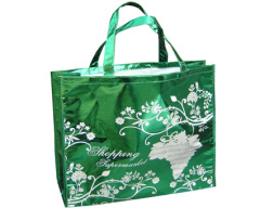 Zipper shopping bag with Non woven material