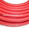Twin Line Welding Rubber Hose , Smooth Red Acetylene Hose