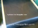 Wide Ribbed Natural Rubber Sheet Roll , Rubber Floor With OEM