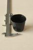 Plastic Black Plant Pots , 120CC PE Seedling POT with hole