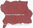 Colored Crumb Rubber Floor Tile For Gymnasium 589*516*23mm