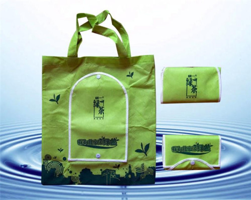 Recyle non woven folding shopping bags