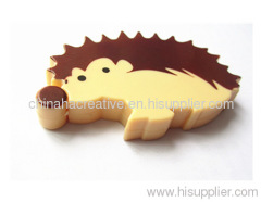 1M Hedgehog shape measuring tape, Animal Pvc Tape Measure