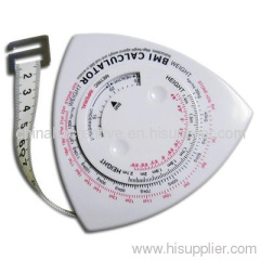 Triangle BMI Calculator Measuring Tape,BMI Band Tape