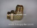 BSP Male Double Hydraulic Adapters Fittings , British Adapters