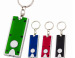 Square Dual LED Keychain Light,double lights torch keychain