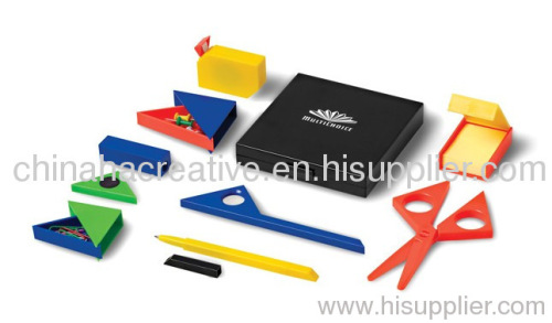 Promotional student puzzle stationery set/kit