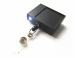 Retractable Badge Holder with LED Light,key holder with mini flashlight