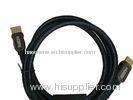 Black 1080p HDMI Cables 1.4 golden-plated or ni-plated optional