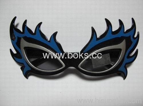 2013 new flashing plastic sunglasses