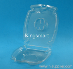 Vacuum plastic forming clamshell packaging