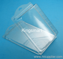 Vacuum plastic forming clamshell packaging