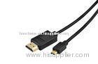 Type D to Type A Gold Plate Hdmi Cable