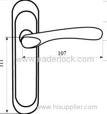 inside wood door lock