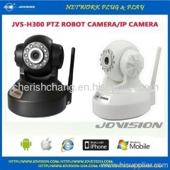 PTZ robot IP camera with wifi and 8G SD card