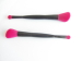 Double ended makeup brushes