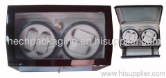 high glossy double watch winder