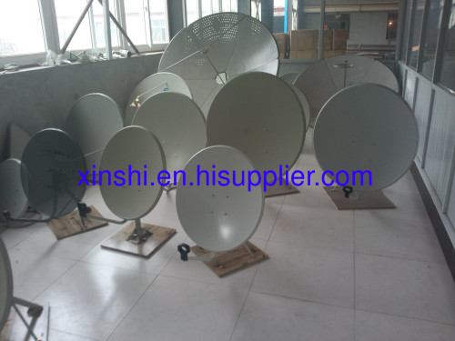 parabolic satellite dish antenna