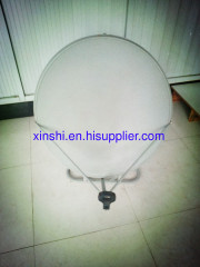 triangular satellite dish antenna Ku 75x83cm