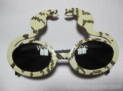 strange style plastic sunglasses