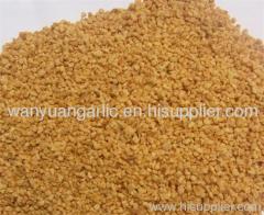 Fried garlic granules grains