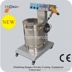 electrostatic powder coating applicator