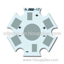 star aluminium pcb base heloi high power LED