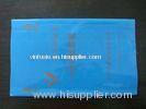 Blue Plastic Transparent PVC Film With Customized Printed Logo