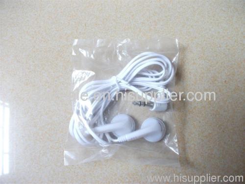 Disposable earbuds low cost earphones