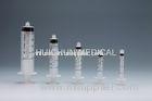 3 Parts Medical PP / Plastic Disposable Syringes Luer Lock