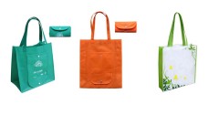 Promotion non woven folding bag