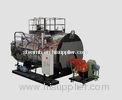 Closed Vessel 2 Tons Gas Fired Hot Water Boilers for Plastic , Rubber