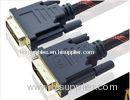 720P 1080I 30AWG High Speed DVI Cable 10.2Gbps , 24K Gold Plated