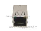 RJ45 8P8 Right Angle HDMI SMT Connector Phosphor Bronze With LED