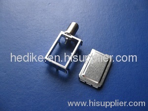 Connector with shieing for set top box &tv